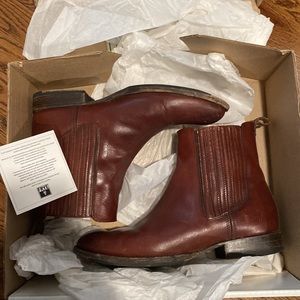 Frye Jamie Chelsea Boots Brown Size 10